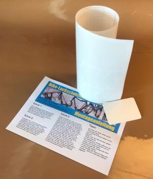 Preview: Lackschutz Rahmenschutz Folie Set 21 Teile transparent fürTrekking-Bikes, Folienstärke 150 µm